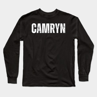 Camryn Name Gift Birthday Holiday Anniversary Long Sleeve T-Shirt